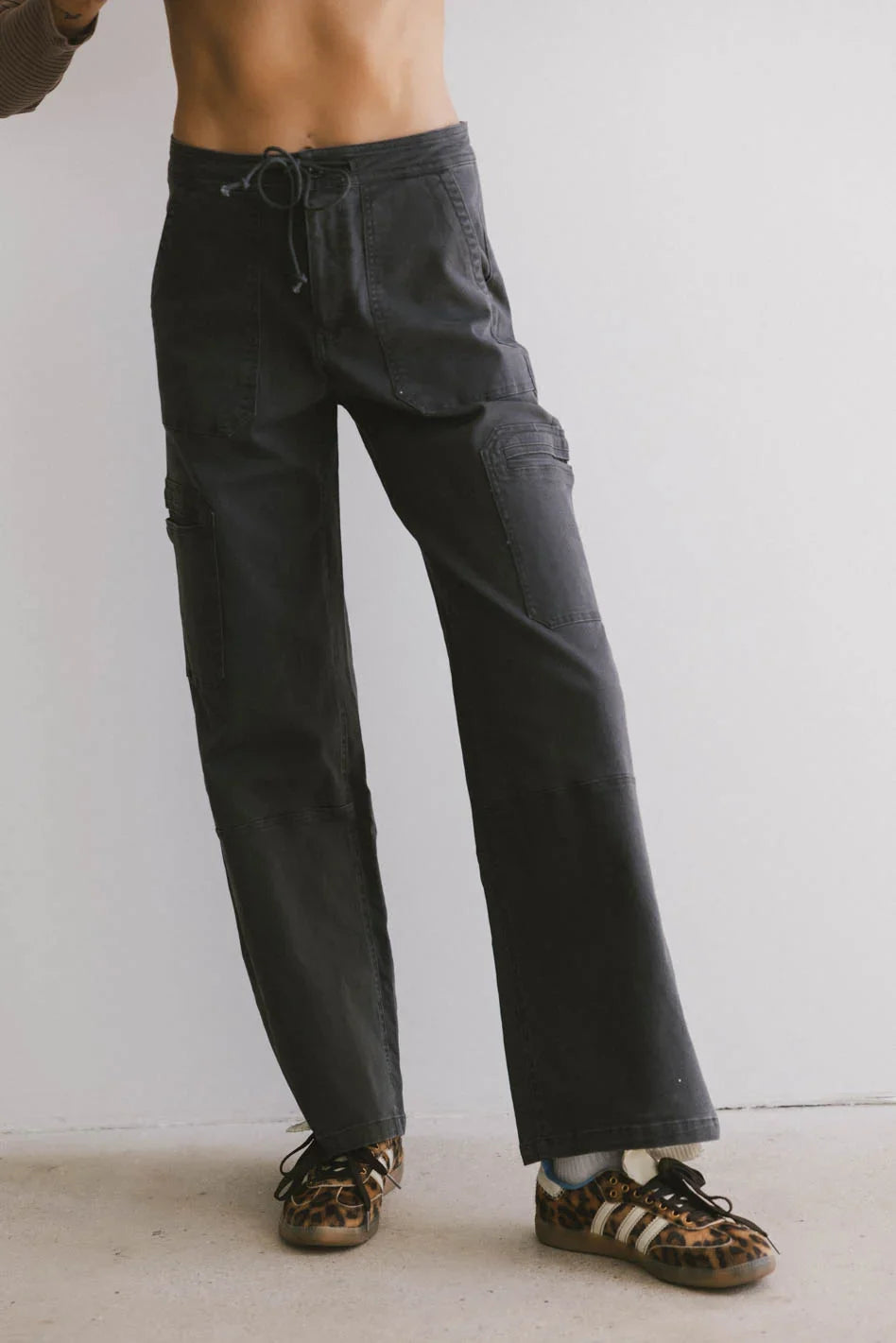 Straight leg cargo pants