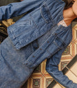 denim cropped jacket
