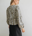 Leopard print top