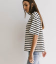 oversized striped t shirt