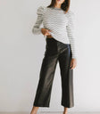 Knit top in grey