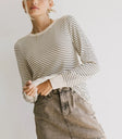 Mini skirt in brown