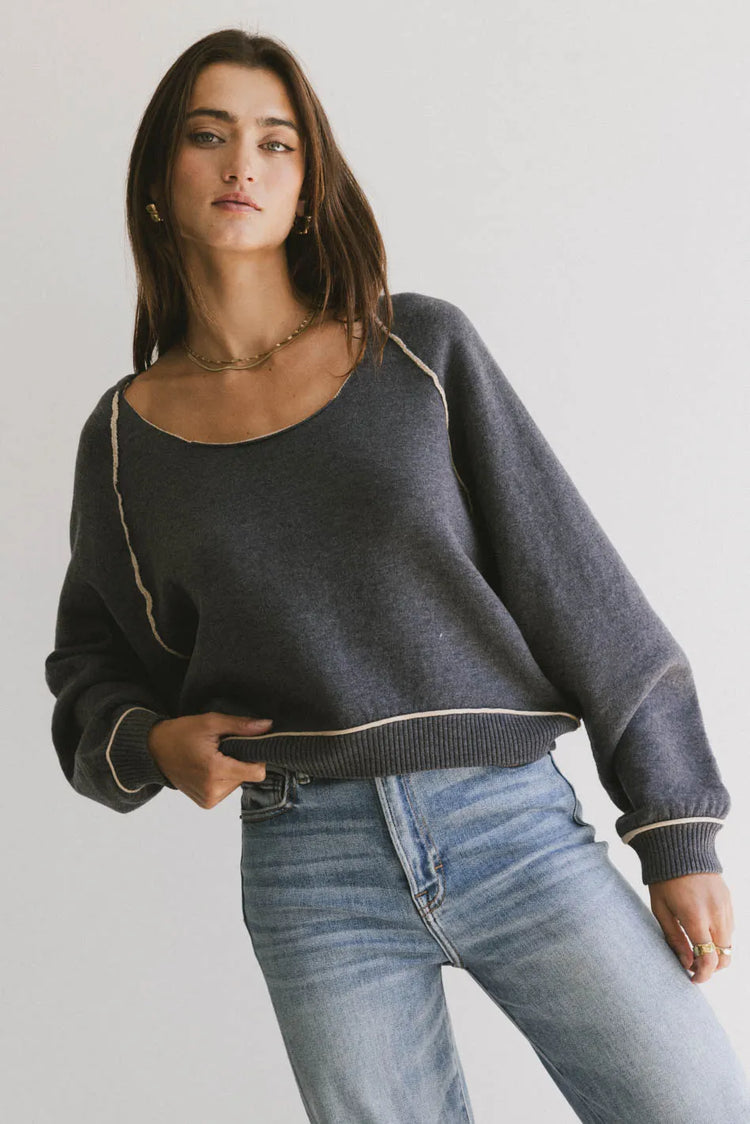 Sweater in navy