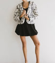 Bubble black skirt