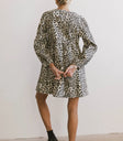 Leopard print dress