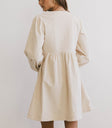 CORDUROY MINI DRESS