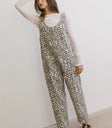 Jumpsuit in leopard print
