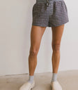 Woven shorts in black