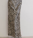 leopard printed skirt