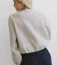 Plain color jacket in grey