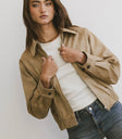 Zip up bomber jacket
