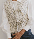 Vest in cream