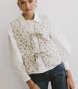 Long sleeves top in white