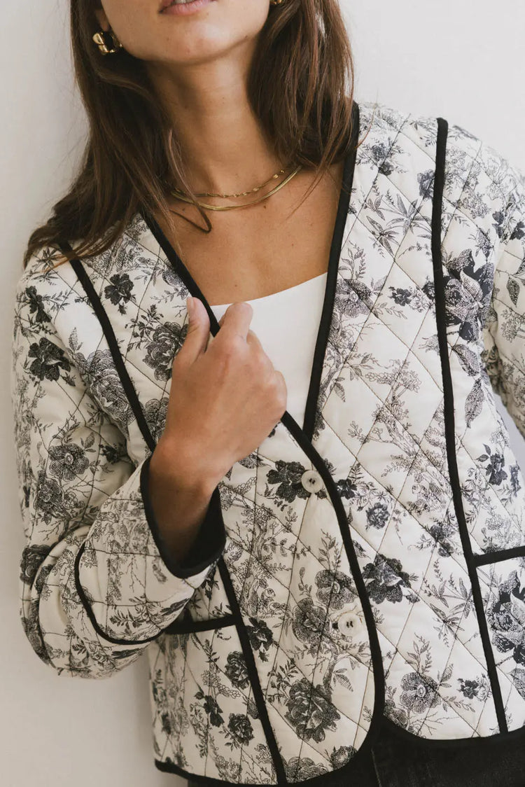 Floral jacket