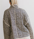 quilted jacket in black