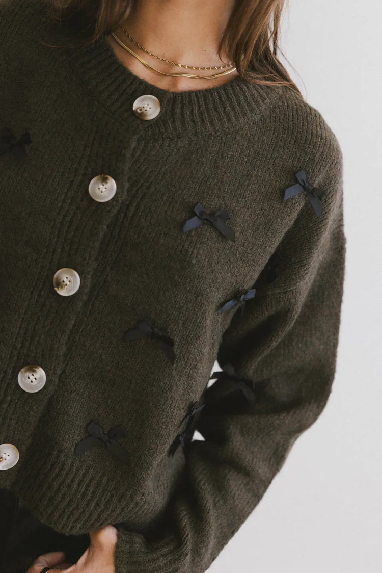Olive cardigan