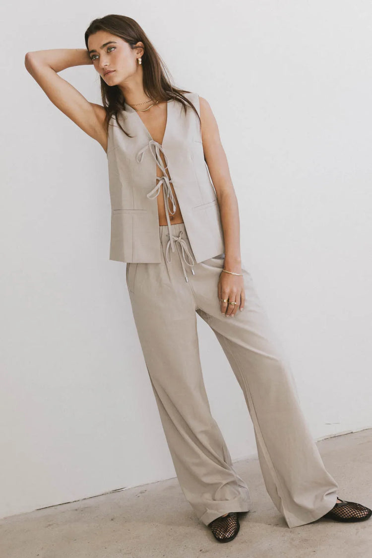 Blazer in taupe