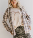 Franky Plaid Flannel Button Up - FINAL SALE