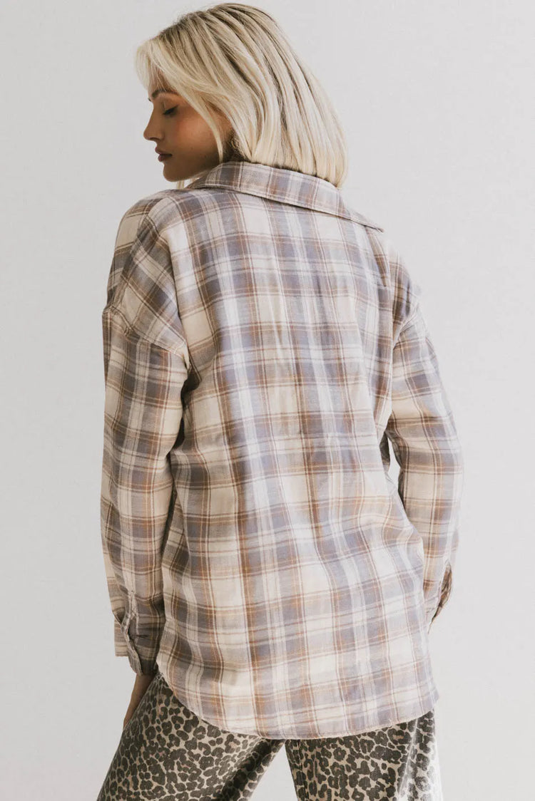 Plaid top