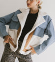 DENIM AND SHERPA JACKET