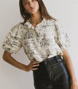 Cream blouse