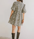 Leopard print dress