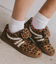 Leopard print sneakers