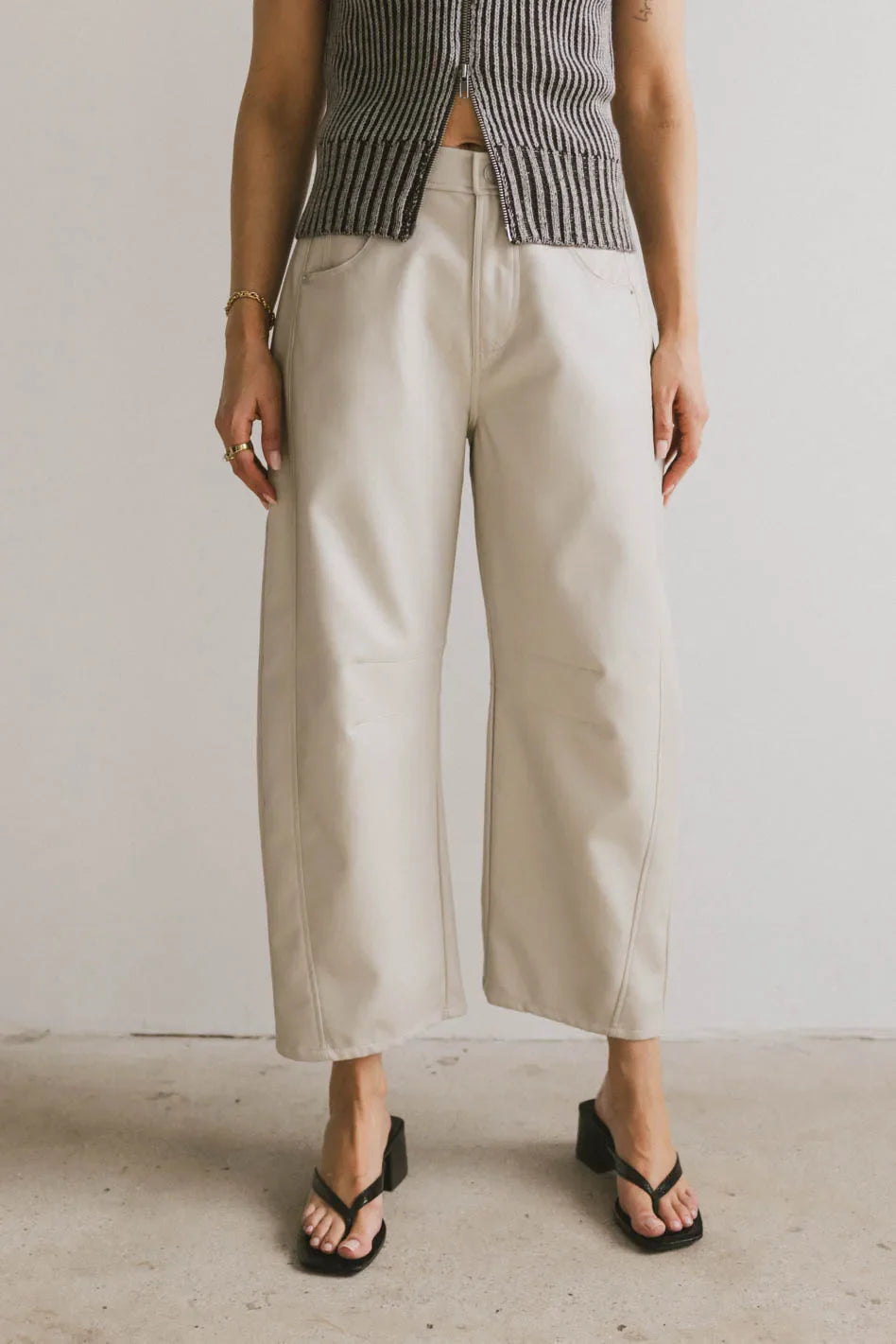 Barrel tan pants