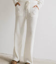 Two hand pockets pants in cream