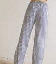 Two back pocket pants in blue