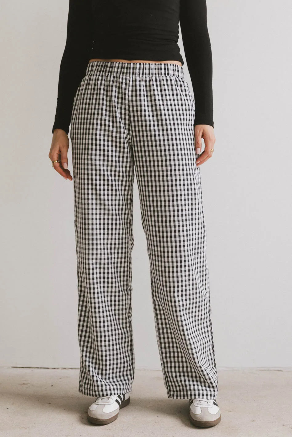 Gingham pants