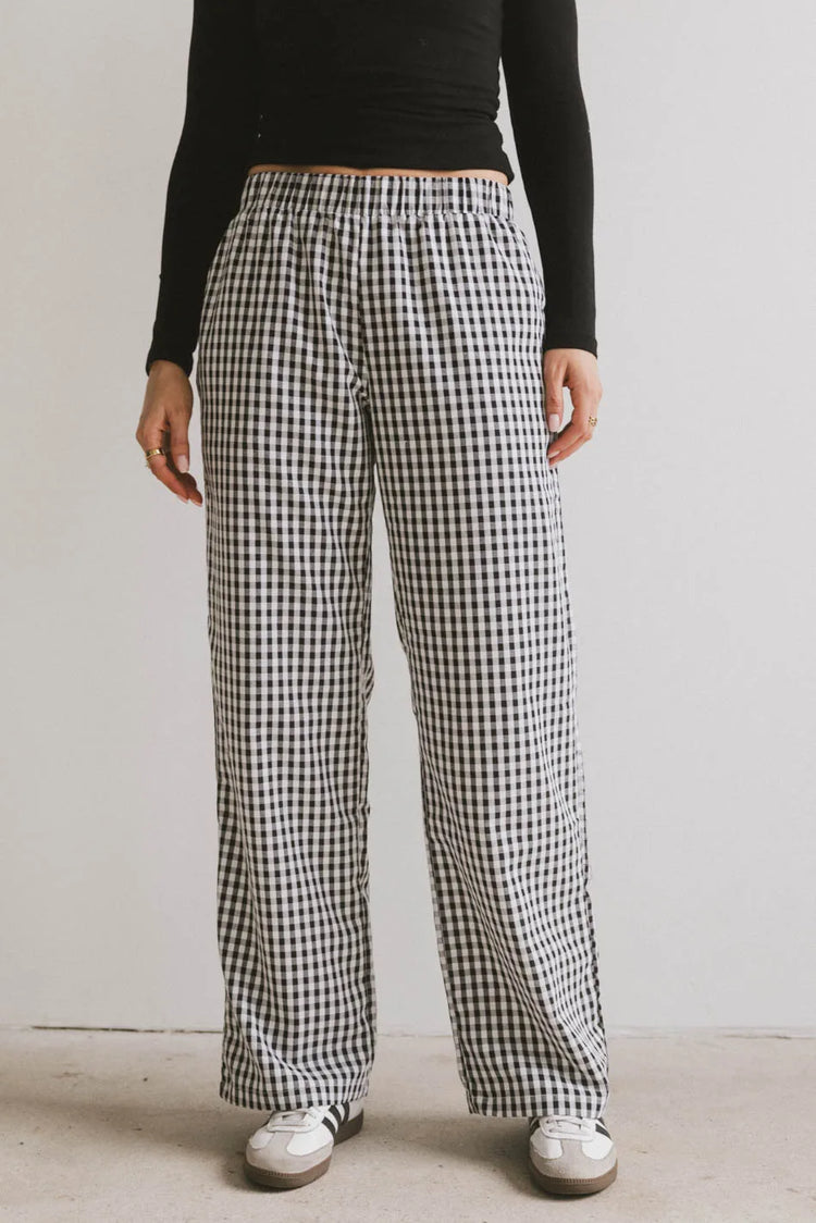 Gingham pants