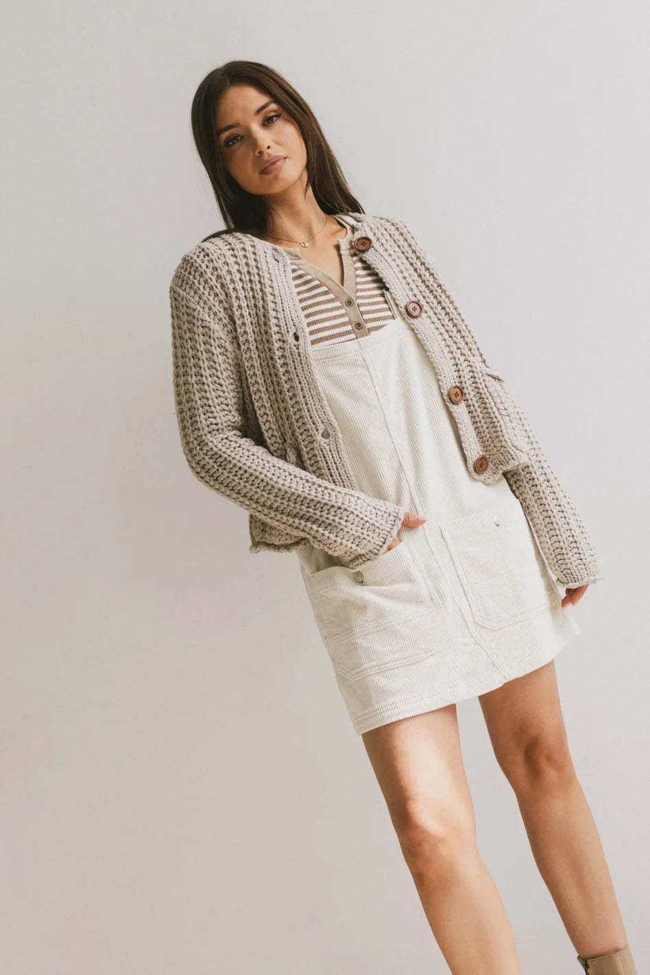 Overall in cream
