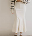 Skirt in cream