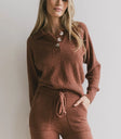 Sweater in brick