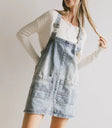 Overall in light wash