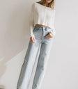 Light wash pants