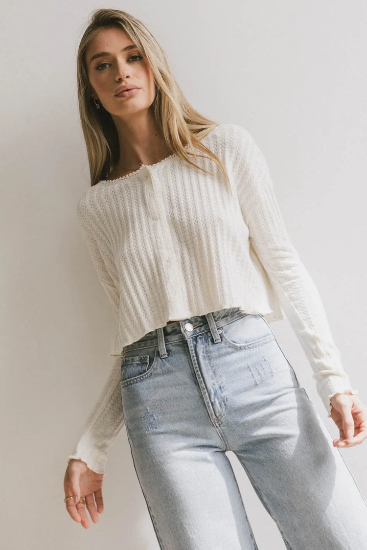 Cropped to in ivory