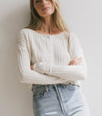 Knit to in ivory