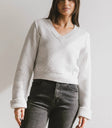 Long sleeves sweater in grey