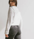 Long sleeves sweater in grey
