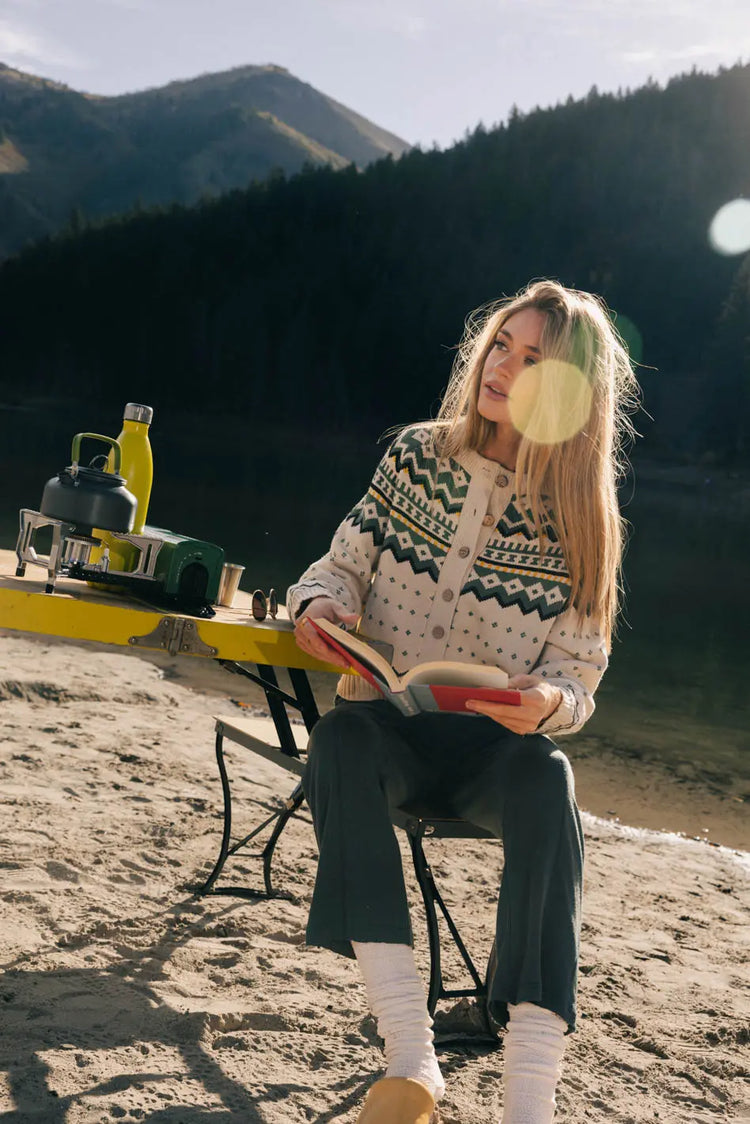 Multi color sweater