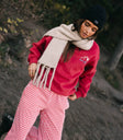 Long sleeves sweatshirt in red