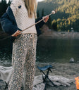 Leopard printed pants