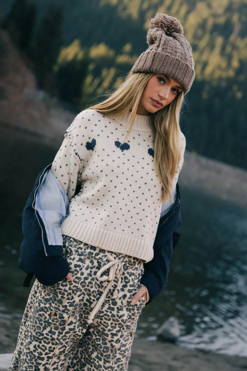 Natural sweater