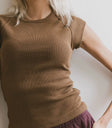 Short sleeves basic top