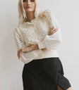 Tamsin Knit Cardigan in Cream - FINAL SALE