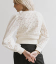 Tamsin Knit Cardigan in Cream - FINAL SALE