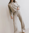 Pants in taupe