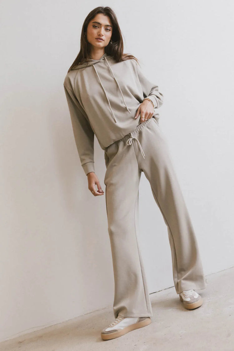 Pants in taupe